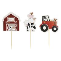 Ginger Ray Boerderij Cake &amp; Cupcake Toppers