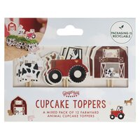Ginger Ray Boerderij Cake &amp; Cupcake Toppers