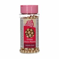 FunCakes Crispy Choco Pearls - Metallic Gold 60g