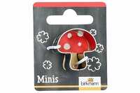 Birkmann Mini Koekjesvorm Paddenstoel 2,7cm