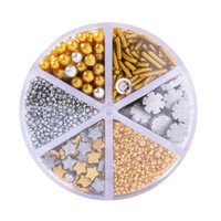 PME 6-in-1 Kerst Strooimix - Feestelijke Sprankeling 196g