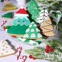 PME Kerst Set van 3 Koekjesuitstekers - Kerstbomen