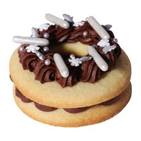 PME Strooisels voor Kerst - Zilveren Schijnende Sterren 160g