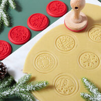 PME Christmas Cookie Embossing Stamp Set &ndash; 7 Piece