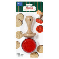 PME Christmas Cookie Embossing Stamp Set &ndash; 7 Piece