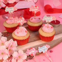 PME Valentijns Taarttoppers - Sweet On You, 24 stuks