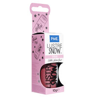 PME Eetbare Glanspoeder Sneeuw - Roze&nbsp;(10g)