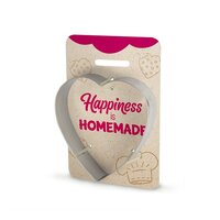 Miko Koekjesvorm Hart met Tekst - Happiness