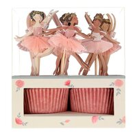 Meri Meri Ballerina Cupcake Kit/48