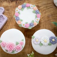 Karen Davies Siliconen Mal - Miniatuur Bloemen