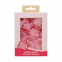 FunCakes Eetbare Papieren Bloemen Deluxe Hortensia Roze Klein pk/18