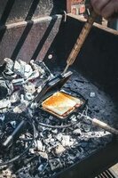 The Windmill Tosti-ijzer met korte handvaten