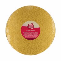 FunCakes Cake Drum Rond &Oslash;25 cm - Goud
