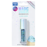 PME Magic Sprinkles, Eetbare Iriserende Glittervlokken &ndash; Eiland Lagune (3g)