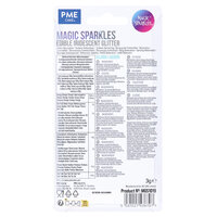 PME Magic Sprinkles, Eetbare Iriserende Glittervlokken &ndash; Eiland Lagune (3g)