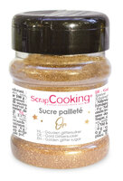 Scrapcooking Eetbare Glitter Suiker Gold 160g
