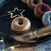 Scrapcooking Eetbare Glitter Suiker Mix Gold, Rose Gold, Silver en Ruby 