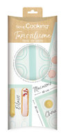 Scrapcooking 3‑in‑1 Siliconen Bakmat &ndash; Macarons, Soezen &amp; Eclairs