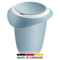 Westmark Mengkom met Tweedelig Deksel &ndash; 1 Liter &ndash; Blauw/Wit