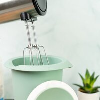 Westmark Mengkom met Tweedelig Deksel &ndash; 1 Liter &ndash; Mintgroen/Wit