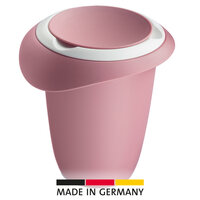 Westmark Mengkom met Tweedelig Deksel &ndash; 1 Liter &ndash; Roze/Wit