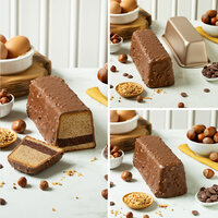 Decora Plumcake Rose gold line mold 26 x 8 xh 5.8 cm