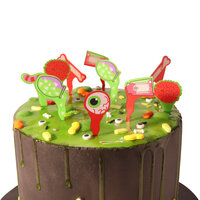 PME Halloween Taartdecoratiekit met Eetbaar Slijm - Borrelende Ketel