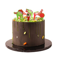 PME Halloween Taartdecoratiekit met Eetbaar Slijm - Borrelende Ketel