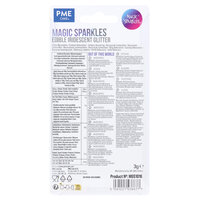 PME Magic Sprinkles, Eetbare Iriserende Glittervlokken &ndash; Galaxy (3g)