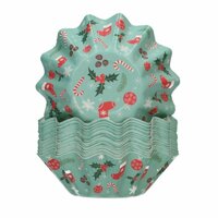 FunCakes Bloom Baking Cups Kerst pk/48