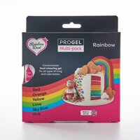 RD ProGel&reg; Multipack Regenboog Set/6