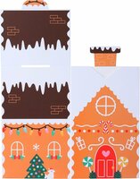 PME 4 Snoepdoosjes voor Kerst - Peperkoekhuis