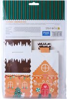 PME 4 Snoepdoosjes voor Kerst - Peperkoekhuis