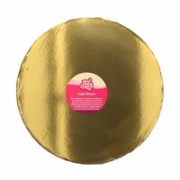 FunCakes Cake Drum Round &Oslash;35 cm - Goud - 20mm