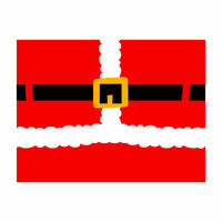 Decora Happy Christmas Box for Sweets pk/1