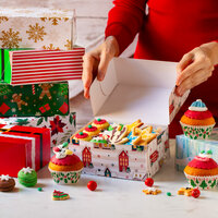 Decora Happy Christmas Box for Sweets pk/1