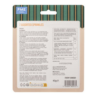 PME 7-pack assorti sprinkels &ndash; Metallic 42g