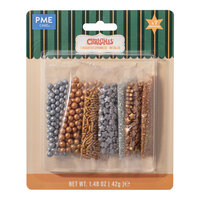 PME 7-pack assorti sprinkels &ndash; Metallic 42g