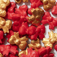 PME Kerstnovelty Sprinkle Charms - Feestelijke Strikken 25g