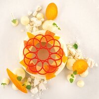 Silikomart Siliconen Mat Corona (18x) &Oslash;6,8x0,2cm