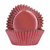 FunCakes Folie Baking Cups Metallic Ros&eacute; Goud &ndash; 48 stuks