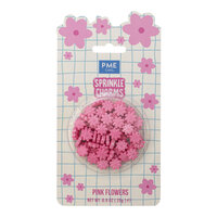PME Roze Bloemen Sprinkles &ndash; 25g