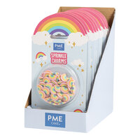 PME Mini Regenbogen Sprinkles &ndash; 25g