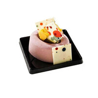 Siliconen Bakvorm Savarin Ovaal 70&times;52&times;24 mm &ndash; 10 vormpjes