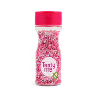 Tasty Me Sprinkles Mini Mix Pink &ndash; 70 g &ndash; Sans gluten