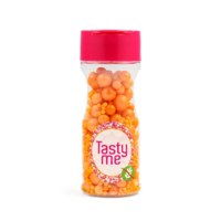 Tasty Me Sugar Pearls Sprinkles Mix Orange &ndash; 70 g &ndash; Glutenvrij
