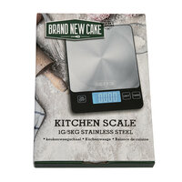 BrandNewCake Keukenweegschaal RVS 5 kg / 1 g