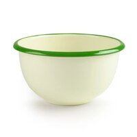 Ibili Emaille Schaal / Mengkom 14 cm &ndash; Mosgroen