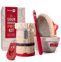 KneadAce&reg; PRO Zuurdesem Kit &ndash; 1L Pot, Rijsmanden &amp; Broodlame