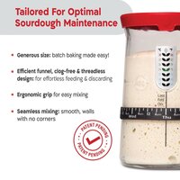KneadAce&reg; PRO Bocal &agrave; Levain 1L 